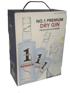 No.1 premium gin BIB