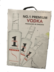 No.1 premium vodka BIB